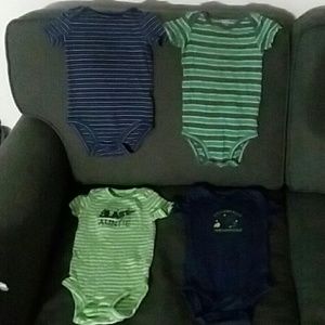 4 camisitas para bebe